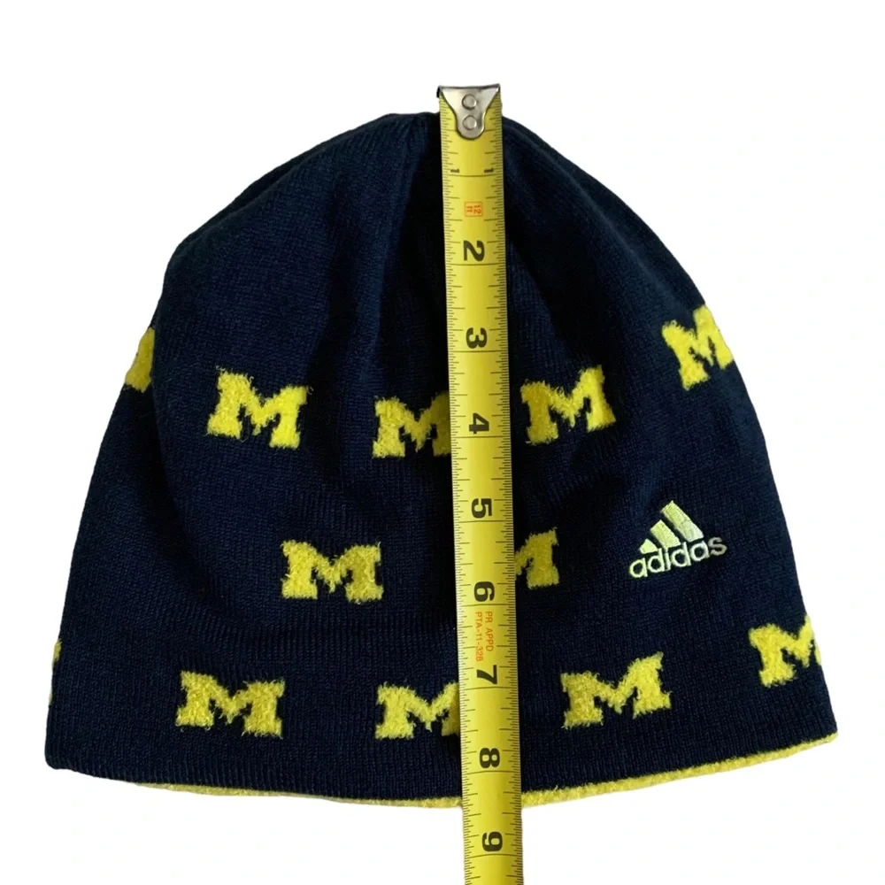 Adidas Michigan Wolverines Reversible Beanie